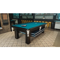 Mesa de Bilhar Hobby com Tampo de Ping Pong 2,32x1,32m