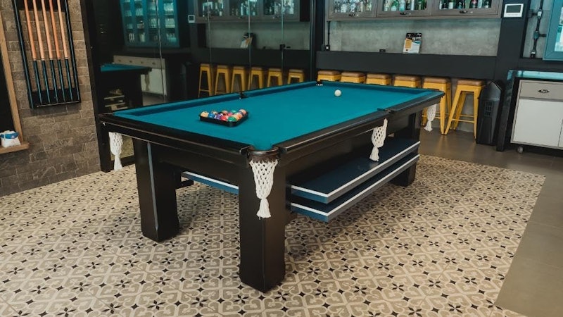 Mesa de Bilhar Hobby com Tampo de Ping Pong 2,32x1,32m 1