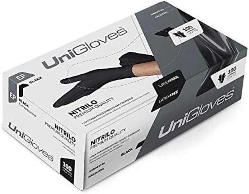 Luva Nitrilo Black 1