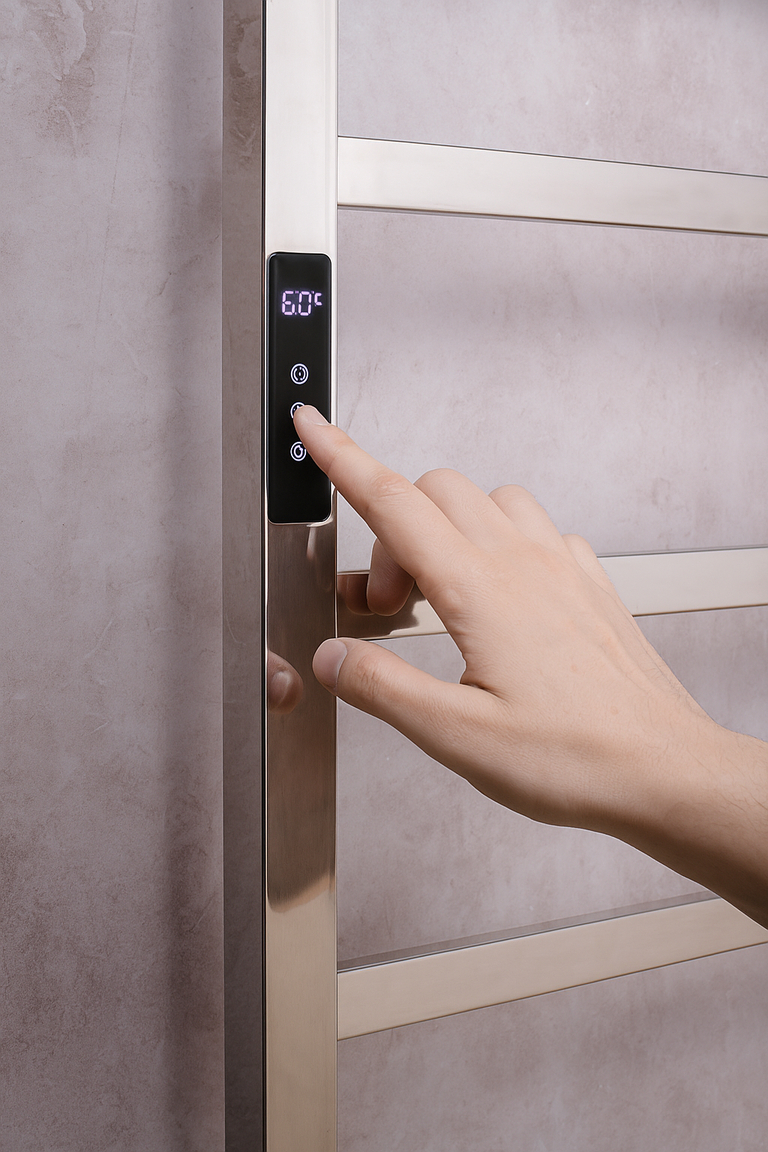 Toalheiro Elétrico Aço Inox Térmico Display Digital 2