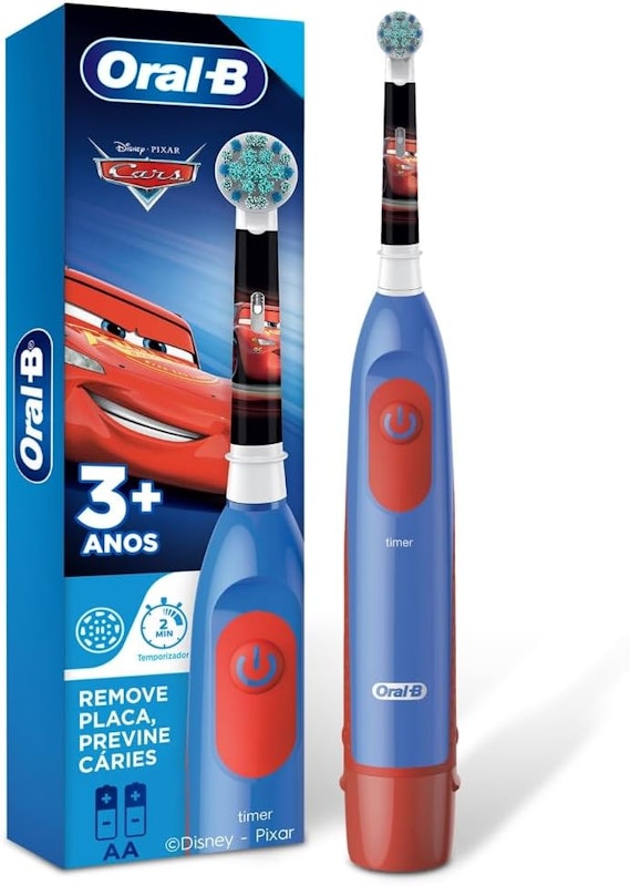 Escova de Dente Elétrica Infantil Carros 1