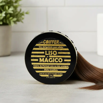 Creme de Pentear Liso Mágico  4