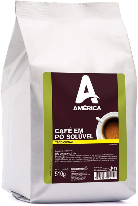Café Solúvel em Pó América 510 g 1