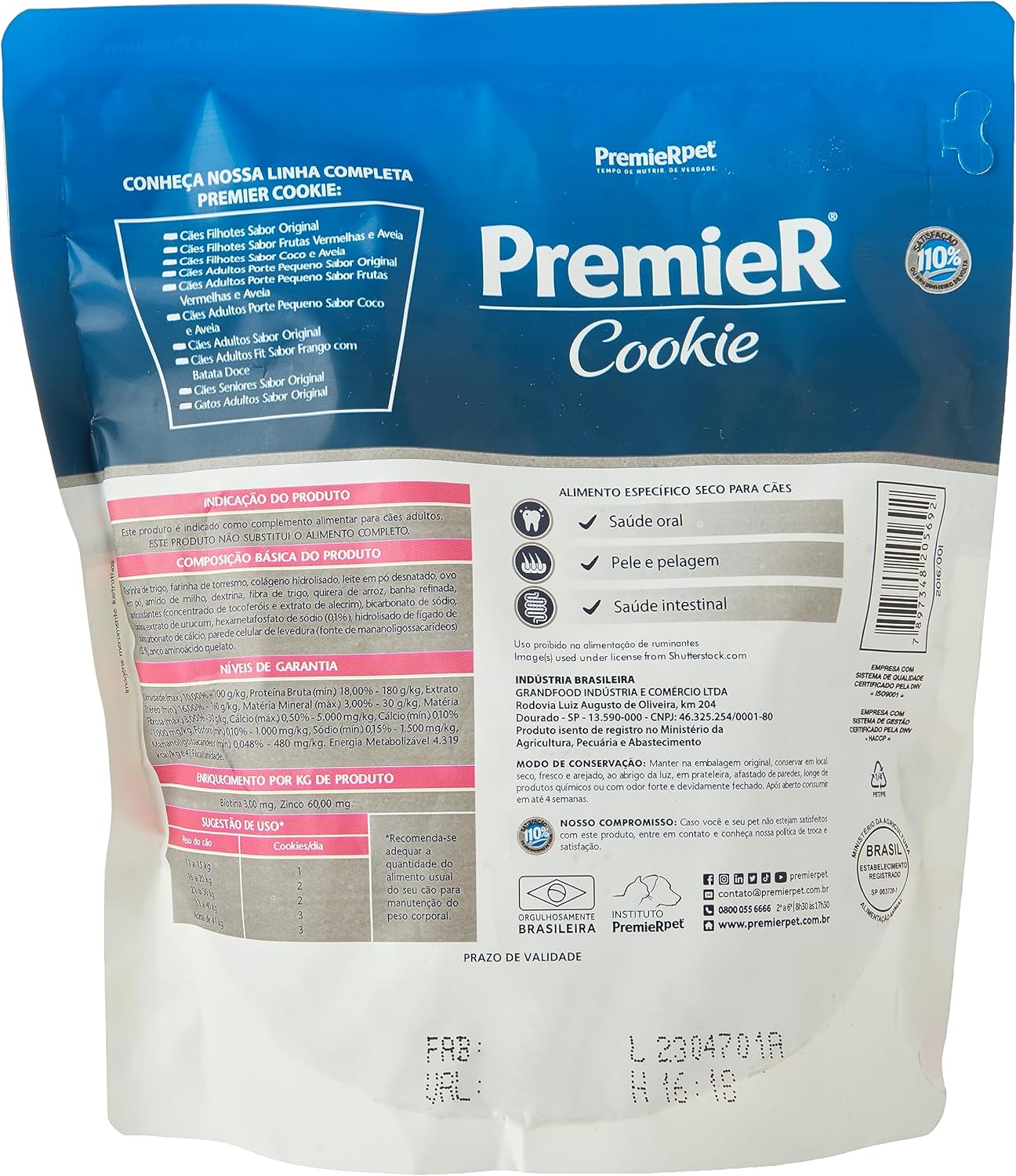 PremieR Cookie Cães Adultos Original 2