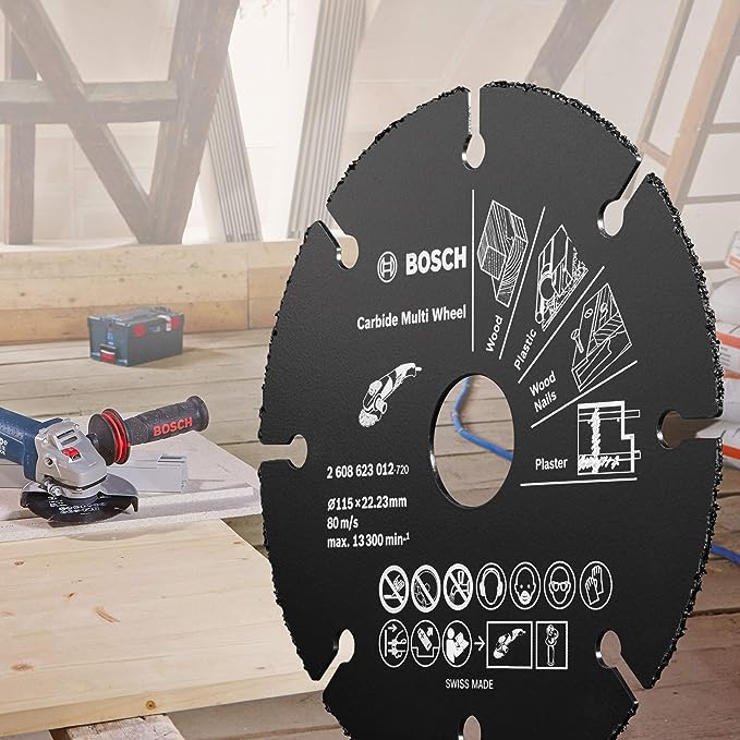 Disco de Corte Multimaterial para Esmerilhadeira Bosch 4
