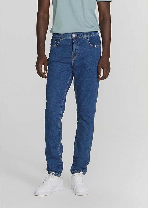 Calça Jeans Básica Masculina Skinny com Elastano 3