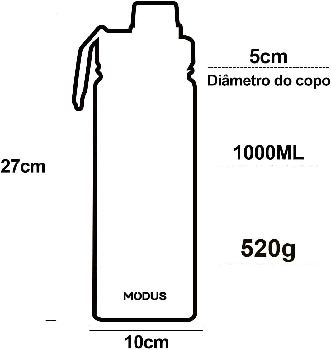 Garrafa Térmica Vacuo 1000 ml 4