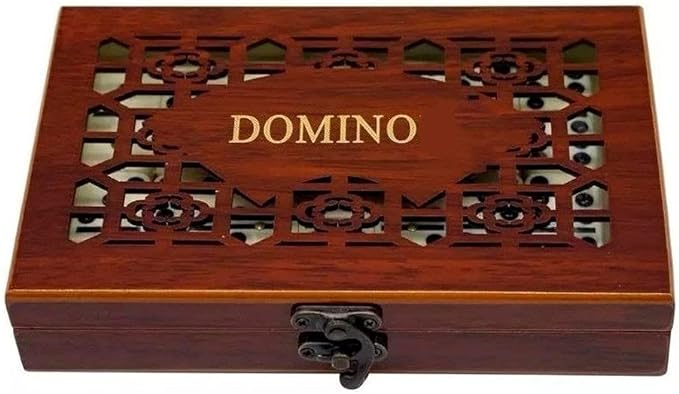 Dominó com Estojo de Madeira 3