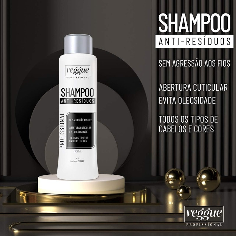 Shampoo Antirresíduos Veggue 500 ml 2