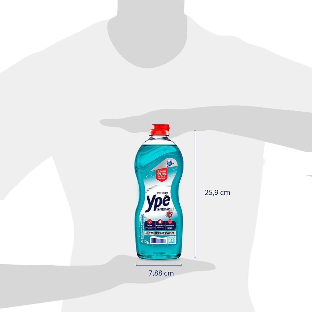 Detergente Concentrado Ypê Antibac 4