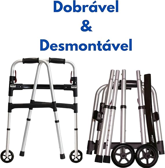 Andador Desmontável com Rodas 3