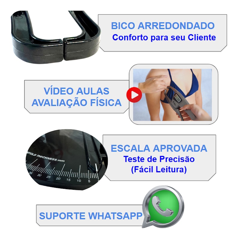 Adipômetro Clínico Profissional 4