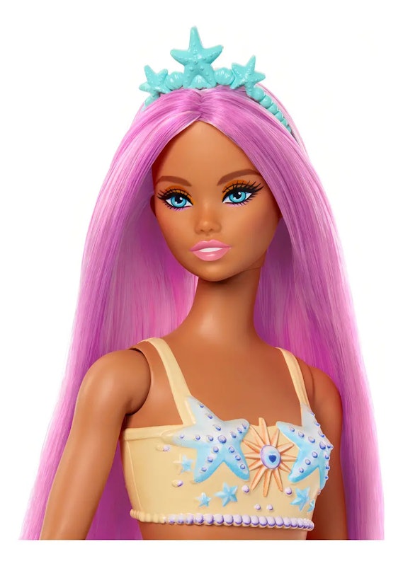 Barbie Fantasia Boneca Sereia com Cabelo Roxo 2