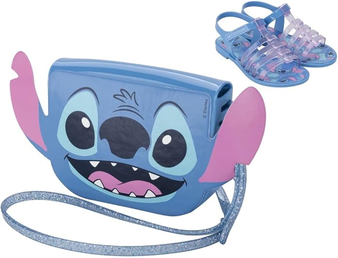 Sandália Infantil Menina com Bolsa Clutch Bag Stitch 1
