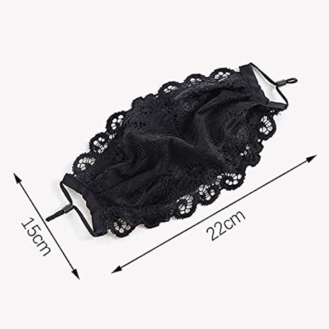 Máscara de Tecido com Renda 5