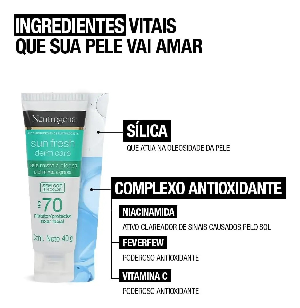 Neutrogena Sun Fresh Derm Care FPS 70 2
