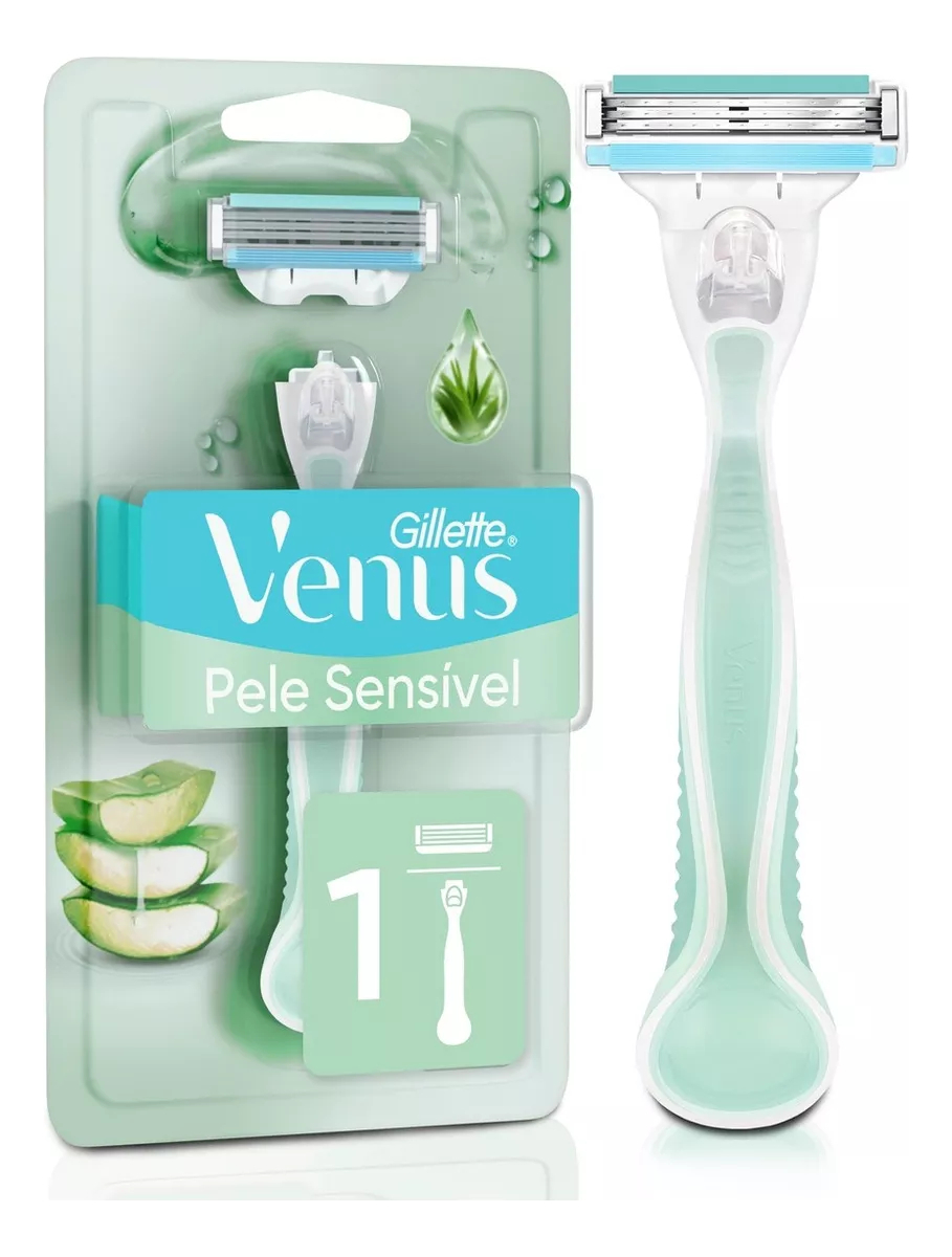Lâmina Venus Pele Sensível 1