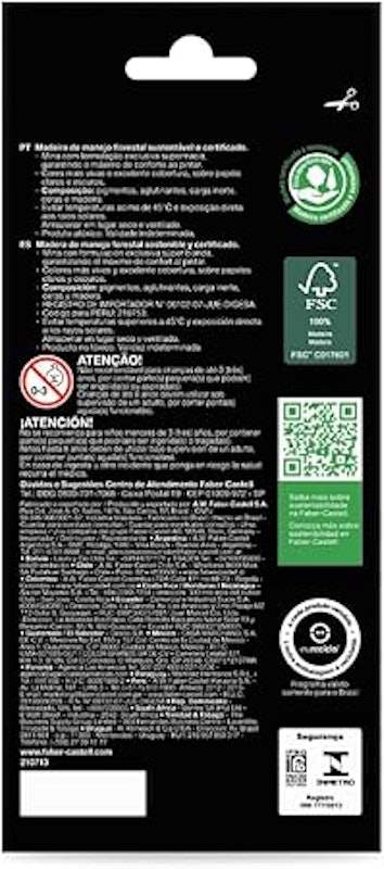 Lápis de Cor Redondo Supersoft 12 Tons de Pele 3