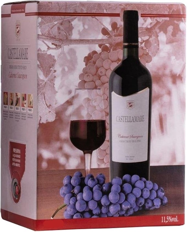 Vinho Cabernet Sauvignon Castellamare Bag 3 L 1