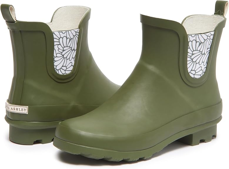 Bota de Chuva Feminina de Borracha Laura Ashley 4