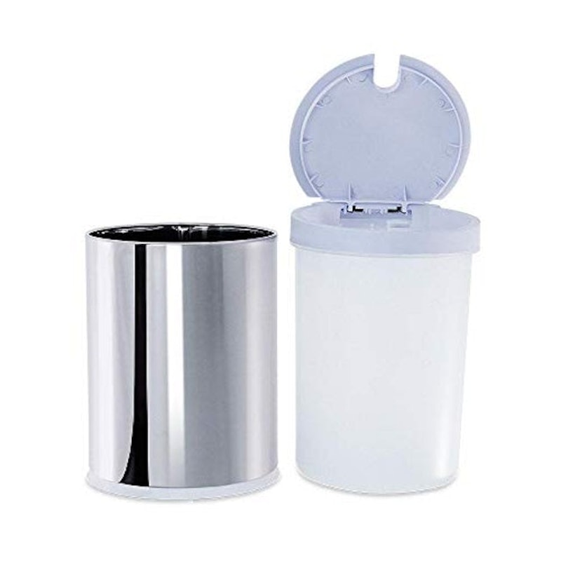 Lixeira Press Inox com Tampa - Linha Pia 4 L 4