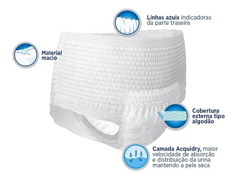 Roupa Íntima Tena Pants Confort 4