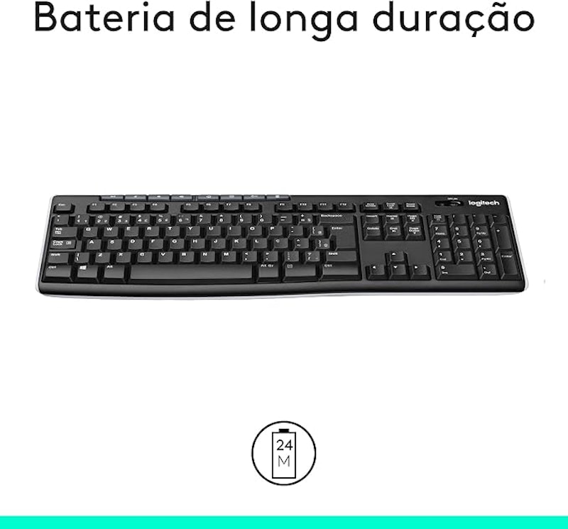 Teclado Sem Fio Logitech K270 3