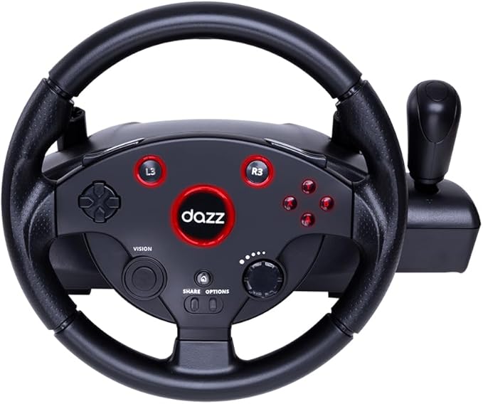 Volante & Pedal Force Driving Dazz 2