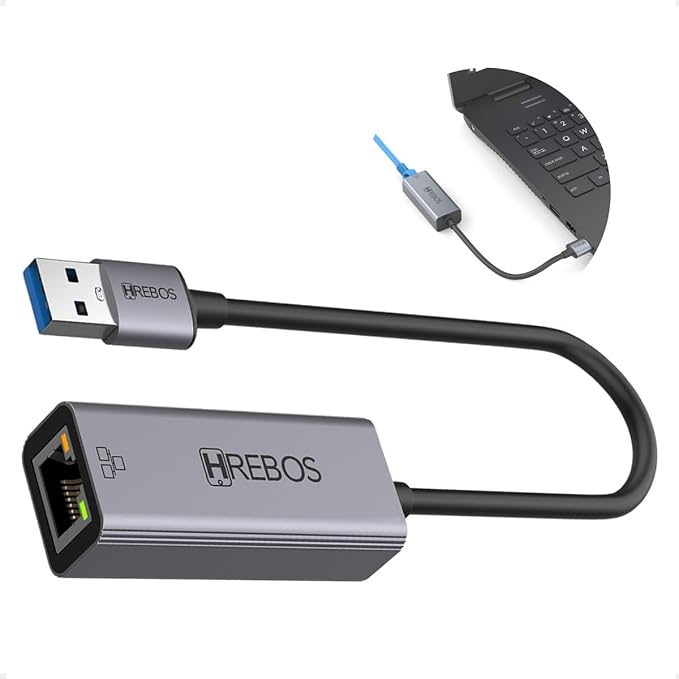 Adaptador Ethernet USB para Gigabit 1
