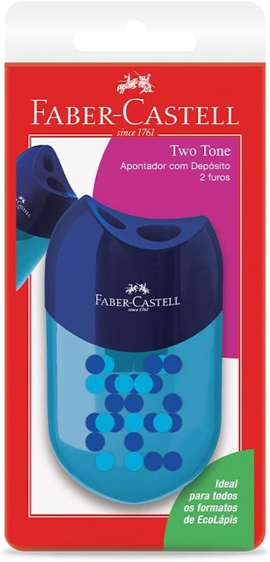 Apontador Duplo com Depósito Two Tone 1