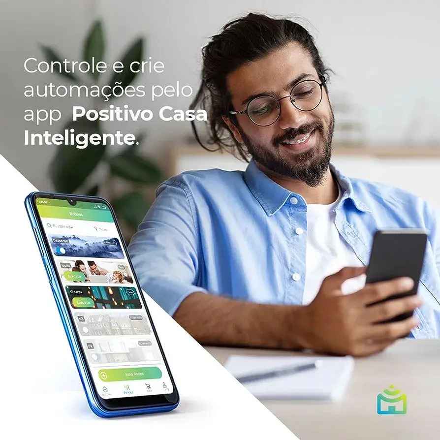 Smart Lâmpada Wi-Fi Lite Positivo 4