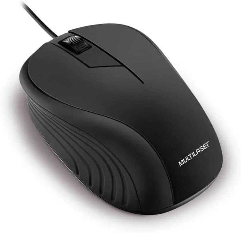 Mouse Com Fio Wave Conexão USB  1
