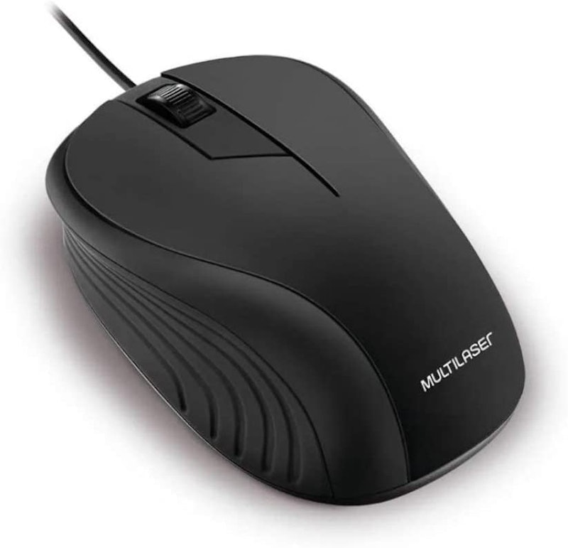 Mouse Com Fio Wave Conexão USB 1