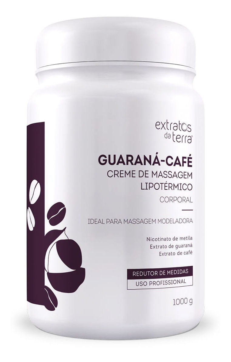 Guaraná-Café Creme de Massagem Hiperêmico 1