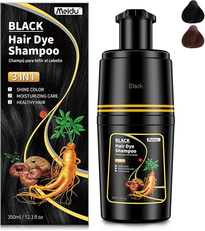 Xampu Tintura 3 em 1 Black 1