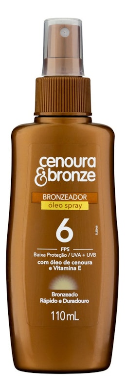 Óleo Bronzeador FPS 6 Cenoura & Bronze 1