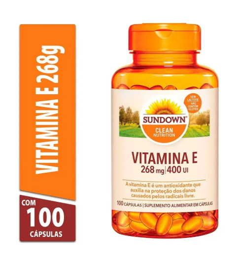Vitamina E 400 UI - 100 Cápsulas 2