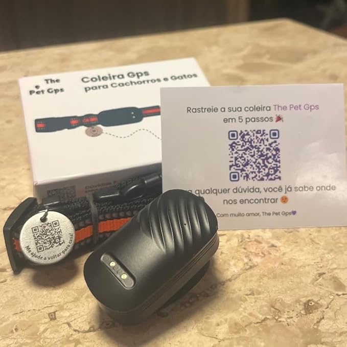 Coleira Rastreadora GPS para Cães e Gatos 4
