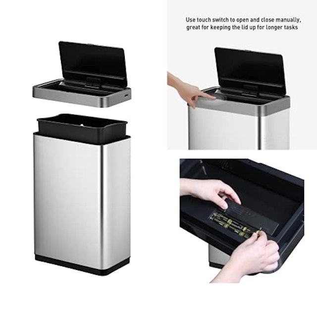 Lixeira Inox Automática 50 L 4