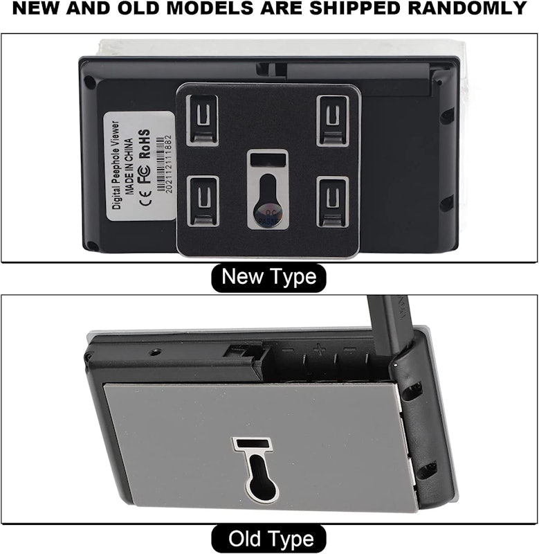 Olho Mágico Digital Zerone LCD HD 3,5" 5