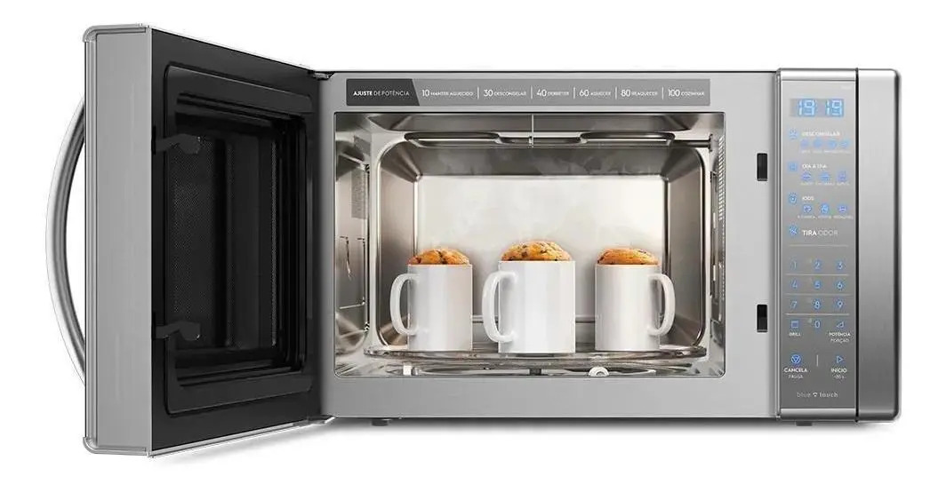 Micro-ondas Electrolux 31 L cor Inox Espelhado com Função Grill 2