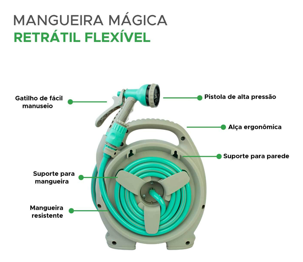 Mangueira Mágica Retrátil Flexível Elástica 3