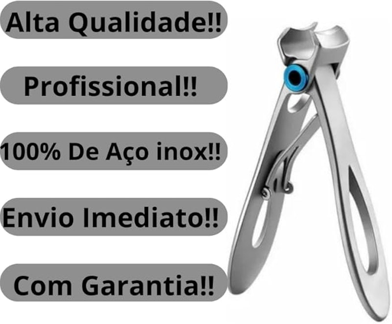 Cortador de Unha Profissional Inox 4