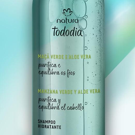 Shampoo Hidratante Tododia Maçã Verde e Aloe Vera 2