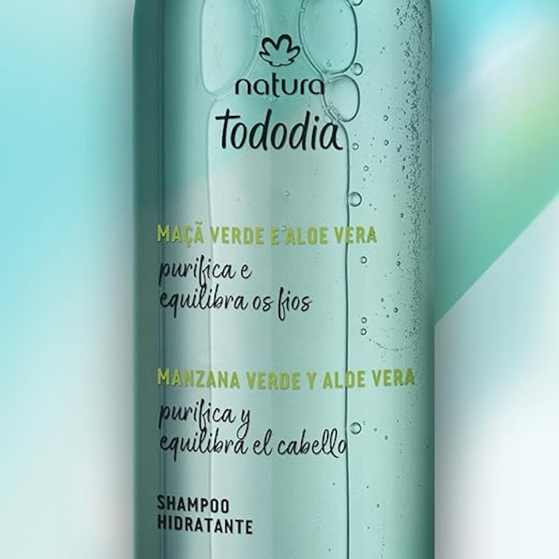 Shampoo Hidratante Tododia Maçã Verde e Aloe Vera 2