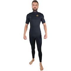 Long John 3mm Vedado Chestziper Curto Surf Motion Pro III