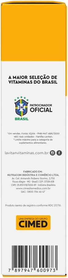 Lavitan Super C 1,9g Com 16 Comprimidos Efervescentes 3