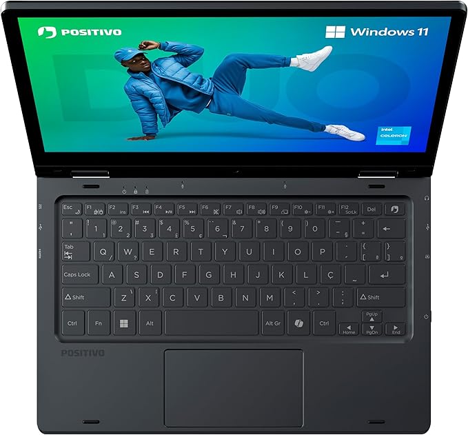 Notebook 2 em 1 Positivo Duo C4128E Intel® Celeron N4500 Windows 11 Home 2