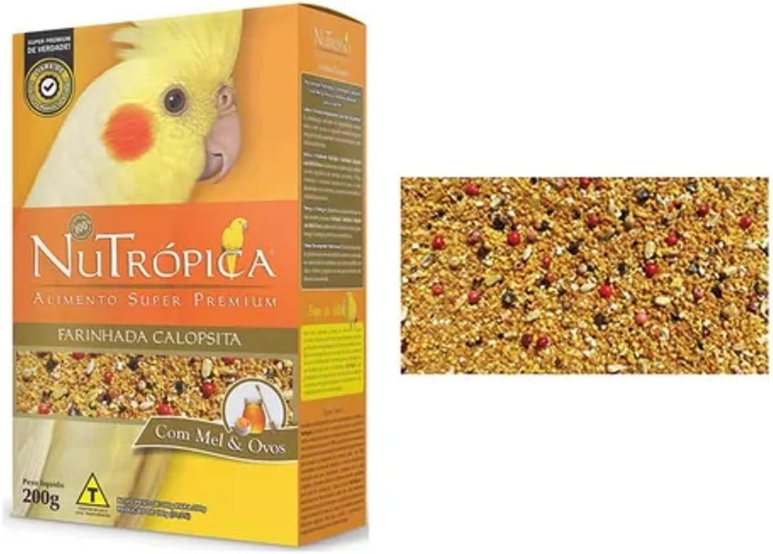 NuTrópica Farinhada Calopsita Mel & Ovos  3