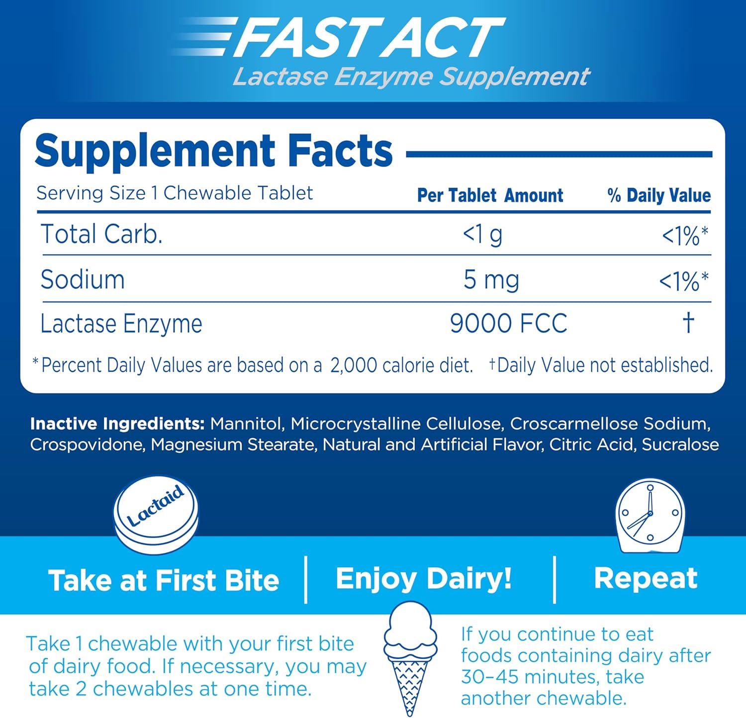 Lactaid Fast Chewable 4